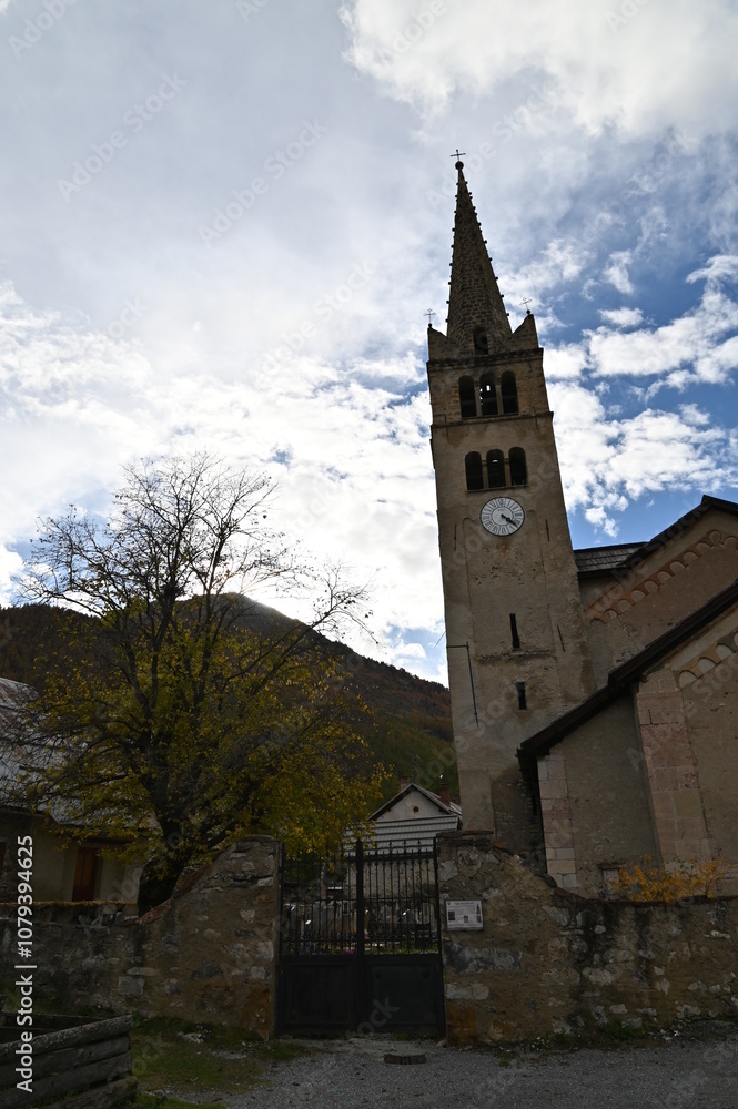 Fototapeta premium Vallée de la Clarée, Névache (05)
