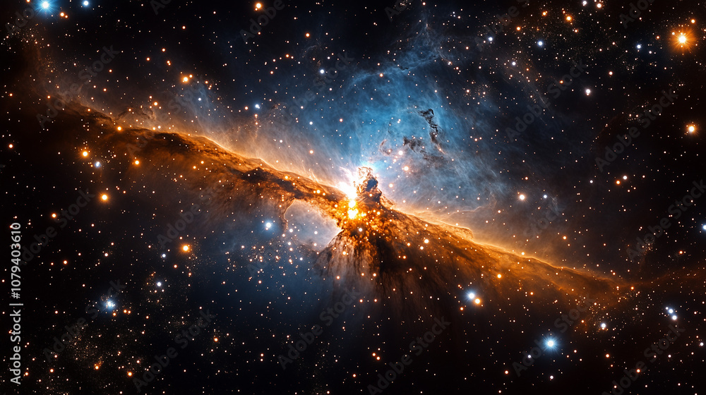 Galaxy texture, deep space, stars and nebulae Galaxy texture, deep space, stars and nebulae