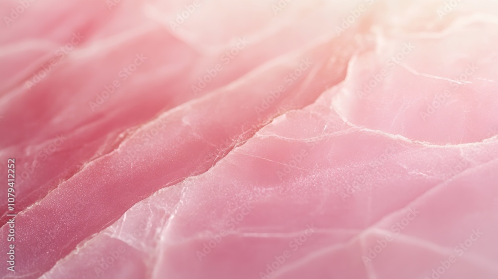 Lush, pink marble surface showcases delicate veins and textures that evoke a sense of elegance and timeless beauty. Lush, pink marble surface showcases delicate veins and textures that evoke a sense of elegance and timeless beauty.