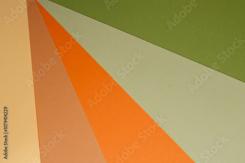 Abstract texture of colored paper. Kraft paper. Place for text. Multicolor abstract flat lay. Copy space, top view