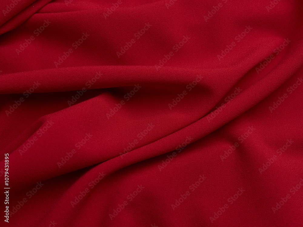 Dark red fabric texture background. Dark red fabric texture background.