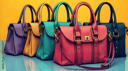 A Beautiful Selection of Bolsas Blending Bold Colors with Gentle Pastel Shades