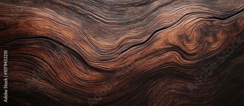 Rich dark brown natural wooden texture with intricate grain patterns ideal for design backgrounds texture woodworking