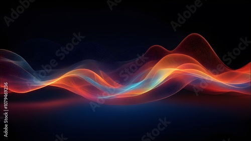 Dynamic and abstract digital illustration showing the impact of small actions.