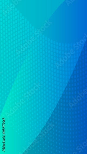 ABSTRACT GRADIENT BLUE AND GREEN WALLPAPER