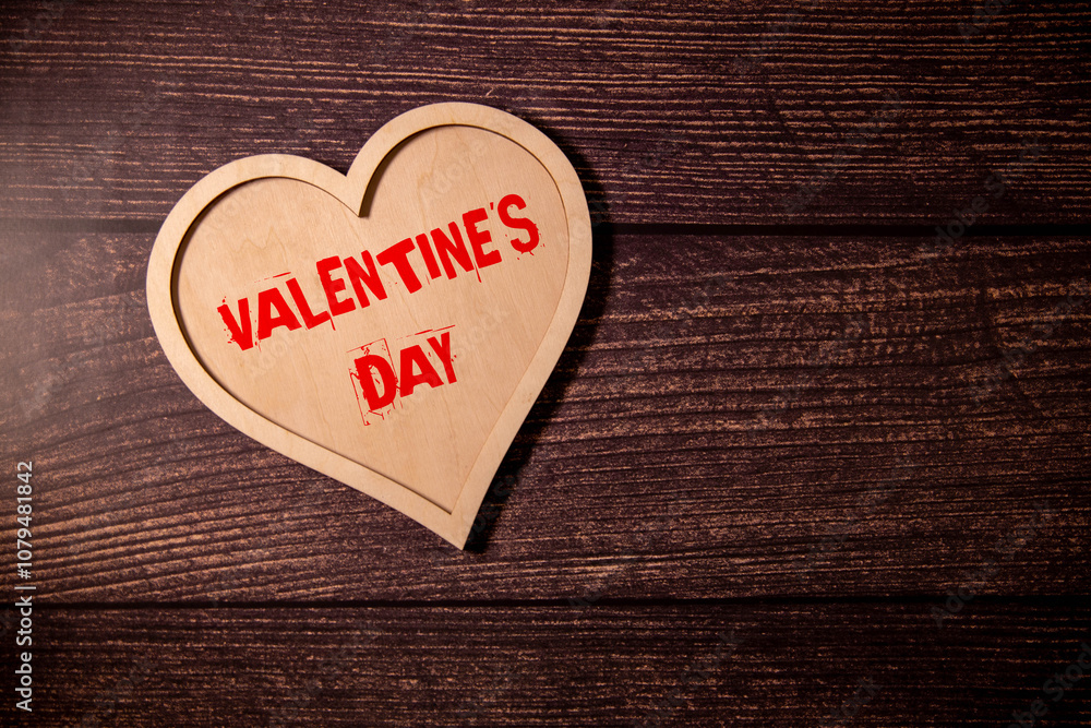 Stylish text frame lightbox with the inscription happy Valentine's day. Stylish text frame lightbox with the inscription happy Valentine's day.