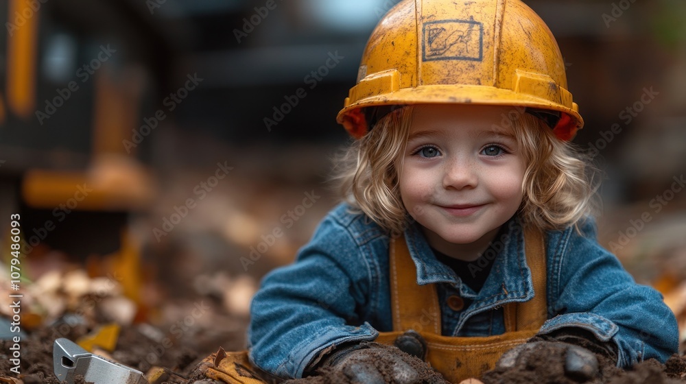 Little Builder with a Big Smile Little Builder with a Big Smile