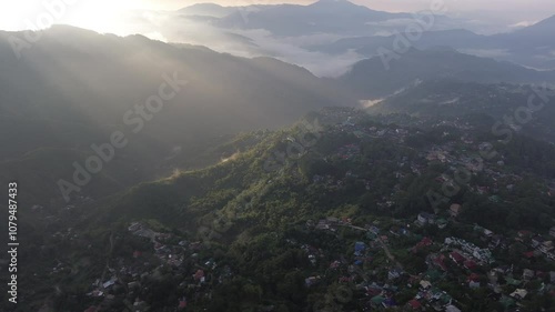view from the top of mountain