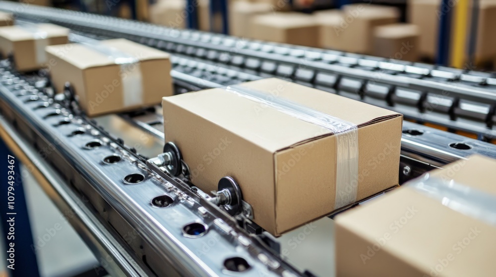 Gentle Transport of Fragile Goods, specialized conveyor systems equipped with padding and safety features, ensuring the secure movement of delicate boxes with care Gentle Transport of Fragile Goods, specialized conveyor systems equipped with padding and safety features, ensuring the secure movement of delicate boxes with care