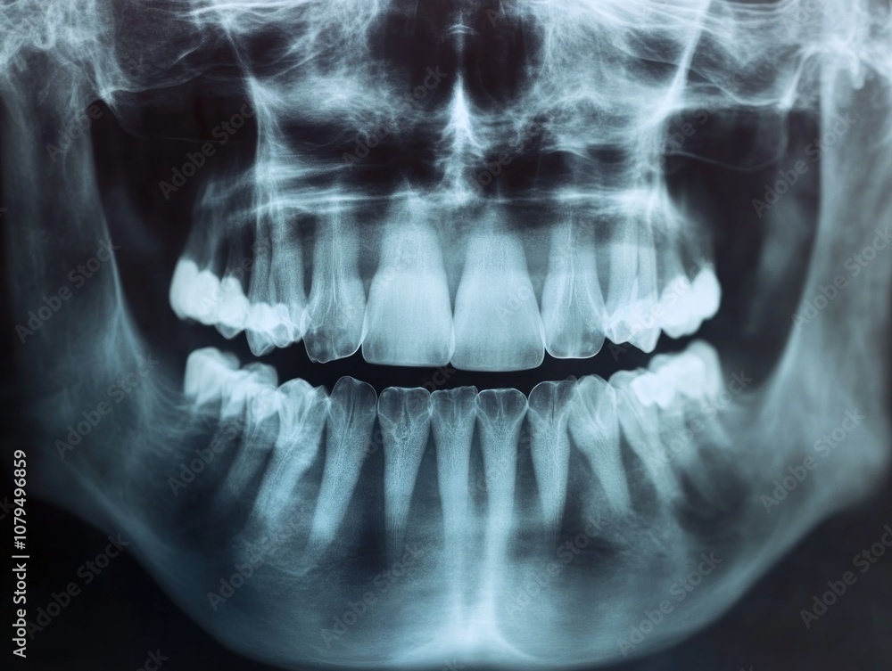 Dental X-ray of Human Teeth Dental X-ray of Human Teeth