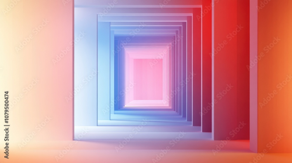 Blurred gradient background design featuring centered lines Blurred gradient background design featuring centered lines