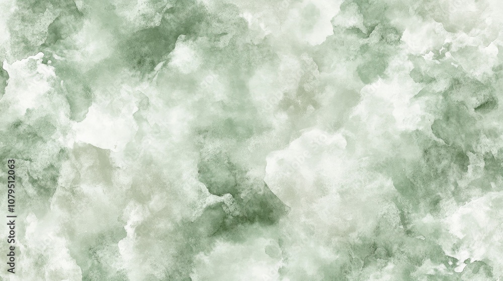 Seamless abstract grunge watercolor texture in natural sage green perfect for packaging and textile printing Seamless abstract grunge watercolor texture in natural sage green perfect for packaging and textile printing