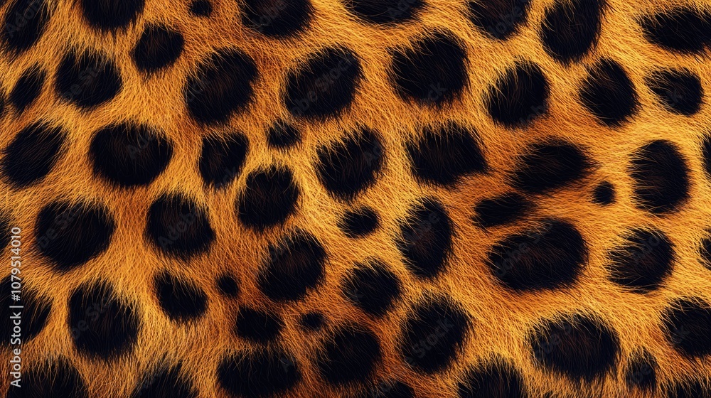 Seamless leopard print pattern featuring cheetah and jaguar fur textures ideal for wildlife themed design applications Seamless leopard print pattern featuring cheetah and jaguar fur textures ideal for wildlife themed design applications