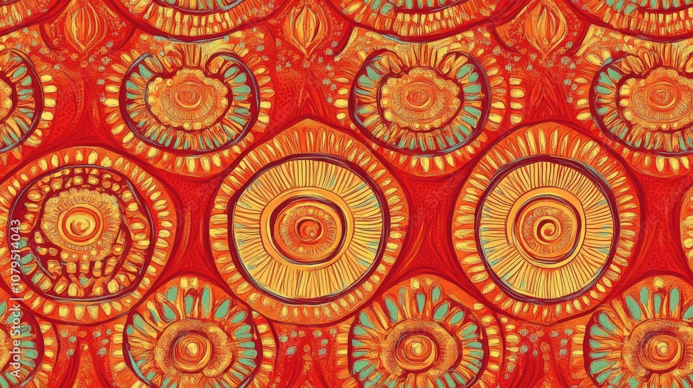 Seamless traditional Indian pattern Seamless traditional Indian pattern