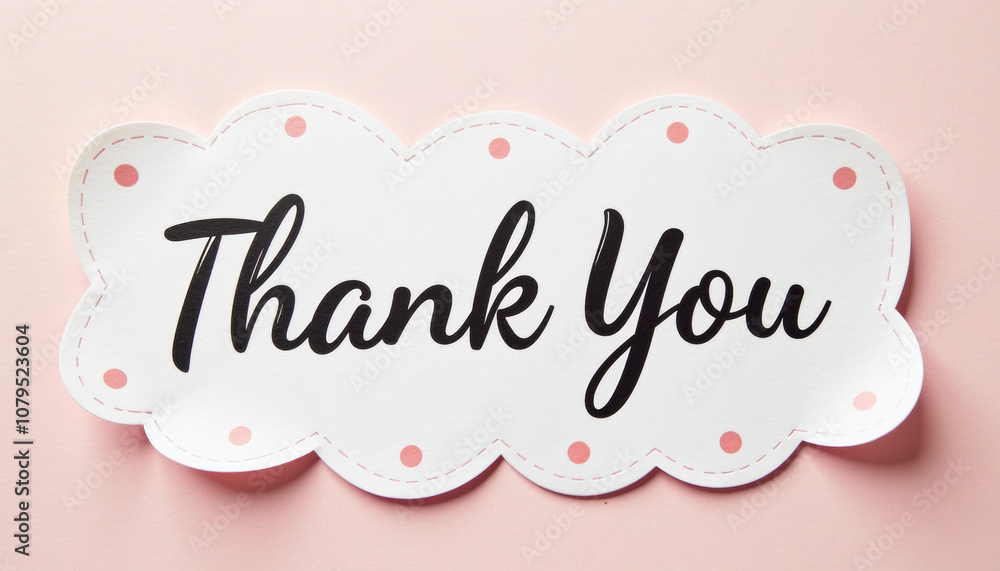 Elegant Thank You Sign - Perfect for Events Elegant Thank You Sign - Perfect for Events