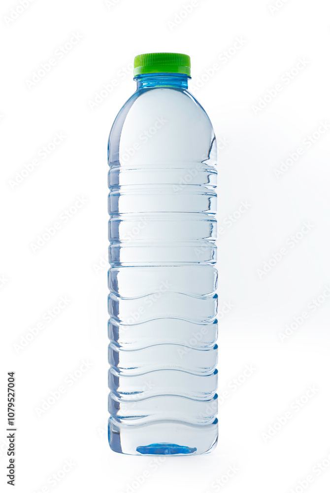 Bottle of water isolated on white Bottle of water isolated on white