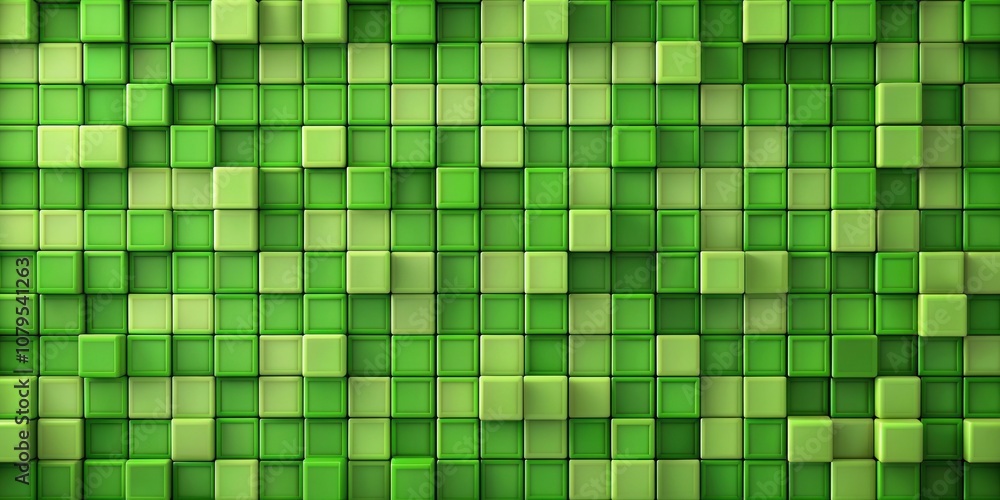 Colorful squares texture in green hues, creating a vibrant horizontal pattern, decision making, squares, texture, green Colorful squares texture in green hues, creating a vibrant horizontal pattern, decision making, squares, texture, green