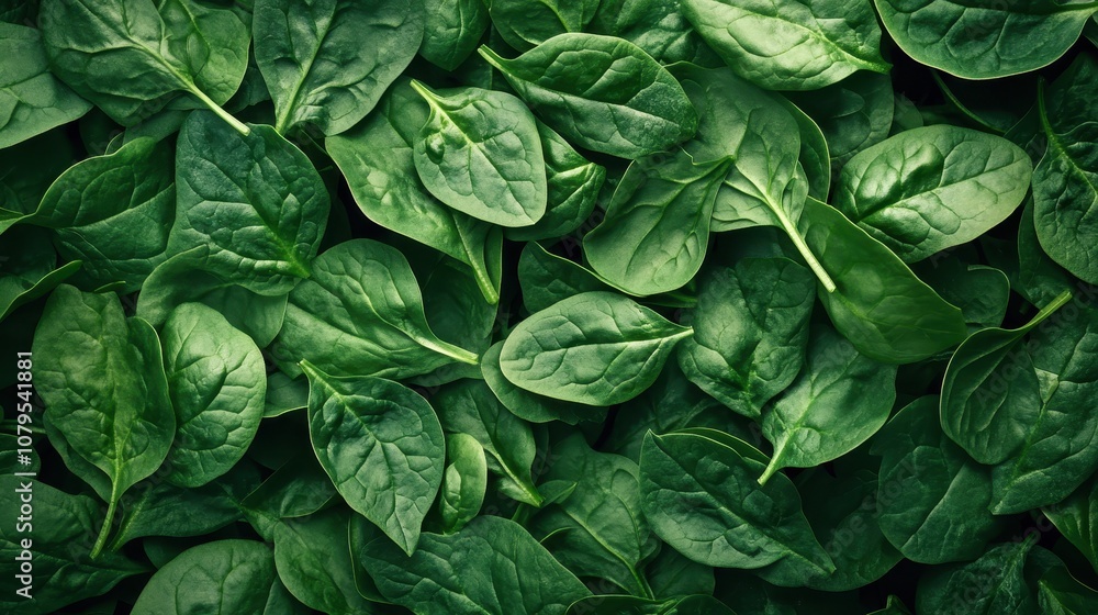 Fresh Green Spinach Leaves Close Up - Organic Vegetable Food Texture Background. Fresh Green Spinach Leaves Close Up - Organic Vegetable Food Texture Background.