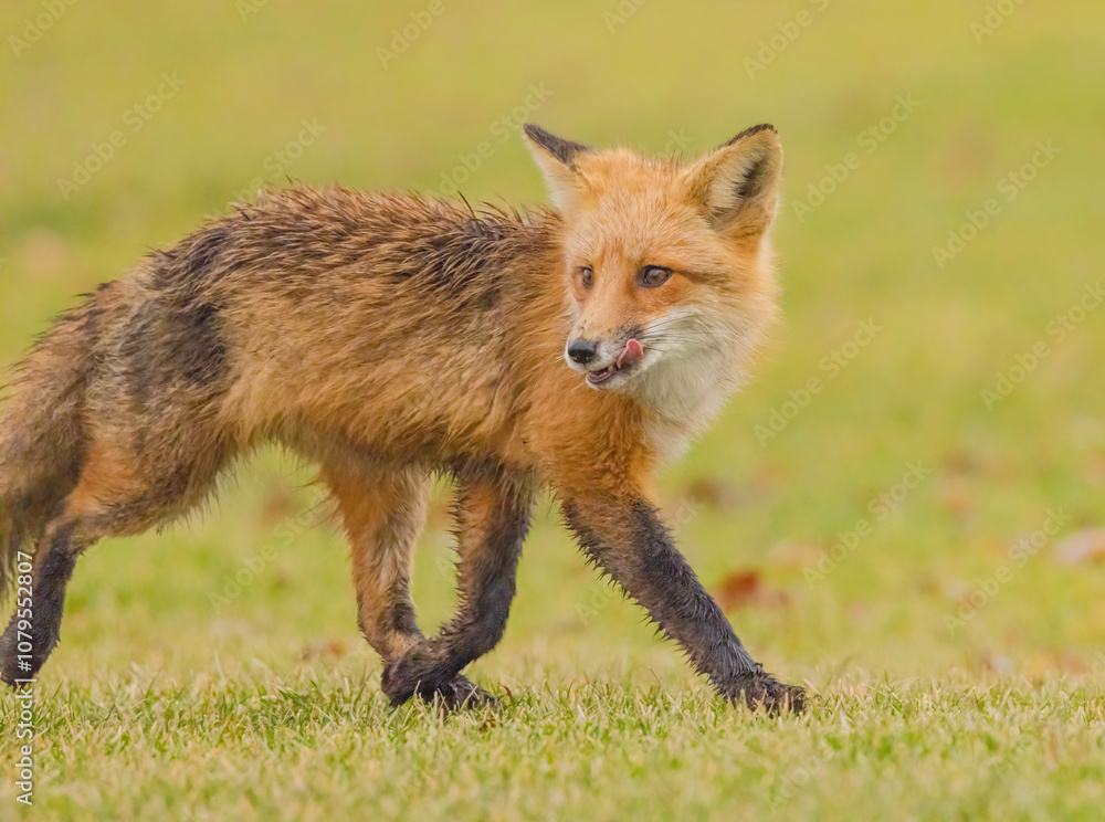 Fototapeta premium Red Fox In The Wild