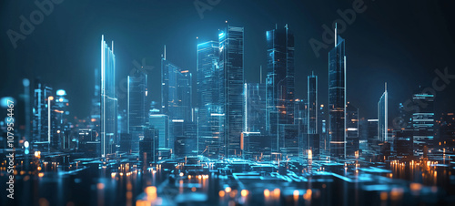 Wallpaper Mural Futuristic floating city Torontodigital.ca