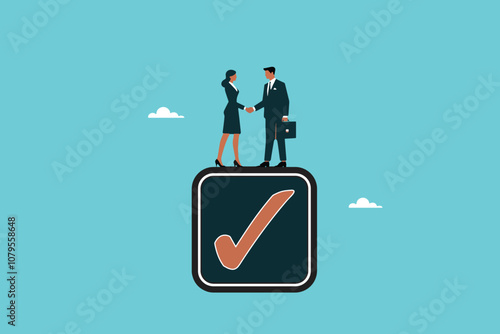 The Power of Completion, Handshakes and Checkmarks in Business Success
