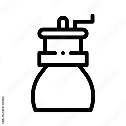 Pepper Mill line icon
