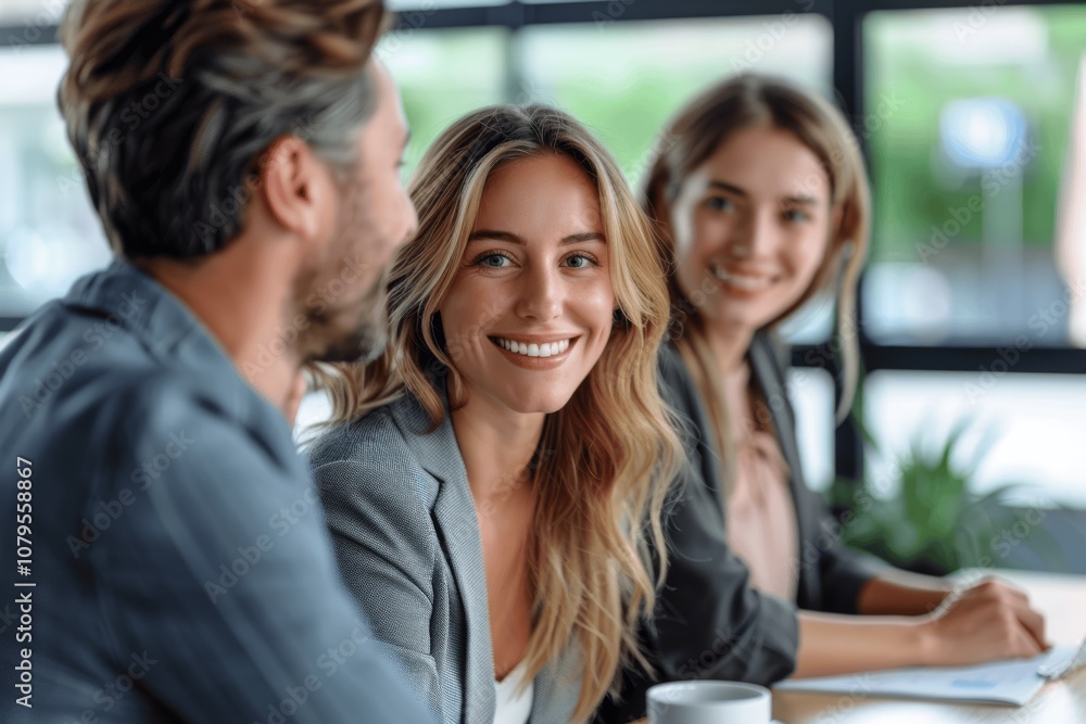 Business meeting with financial advisor discussing strategies and planning Business meeting with financial advisor discussing strategies and planning