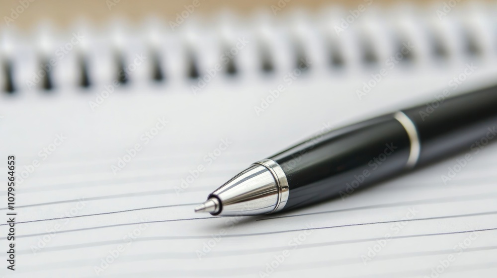 Notebook and pen for jotting down notes and reminders Notebook and pen for jotting down notes and reminders