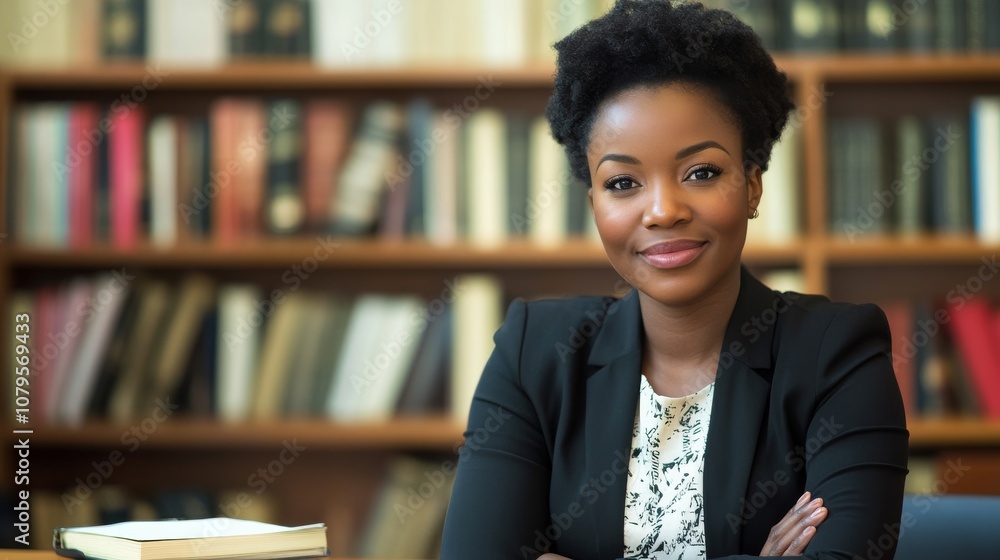 Higher education policy, African-American lawyer analyzing higher education standards, serious expression, modern workspace Higher education policy, African-American lawyer analyzing higher education standards, serious expression, modern workspace