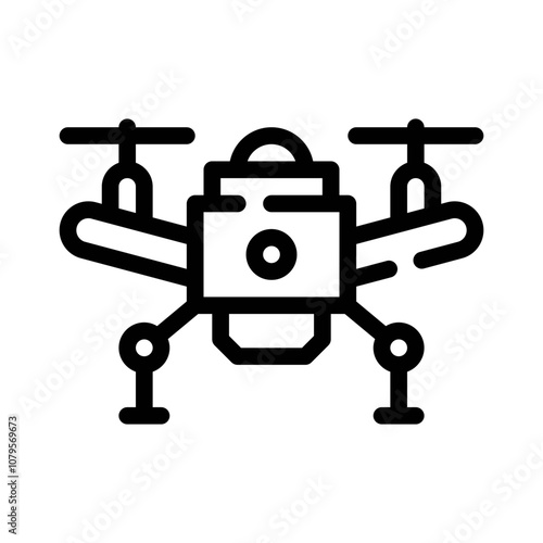 drone line icon