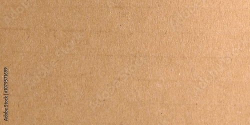 Craft brown paper texture surface macro close up view. Beige color clean paper surface macro close up view