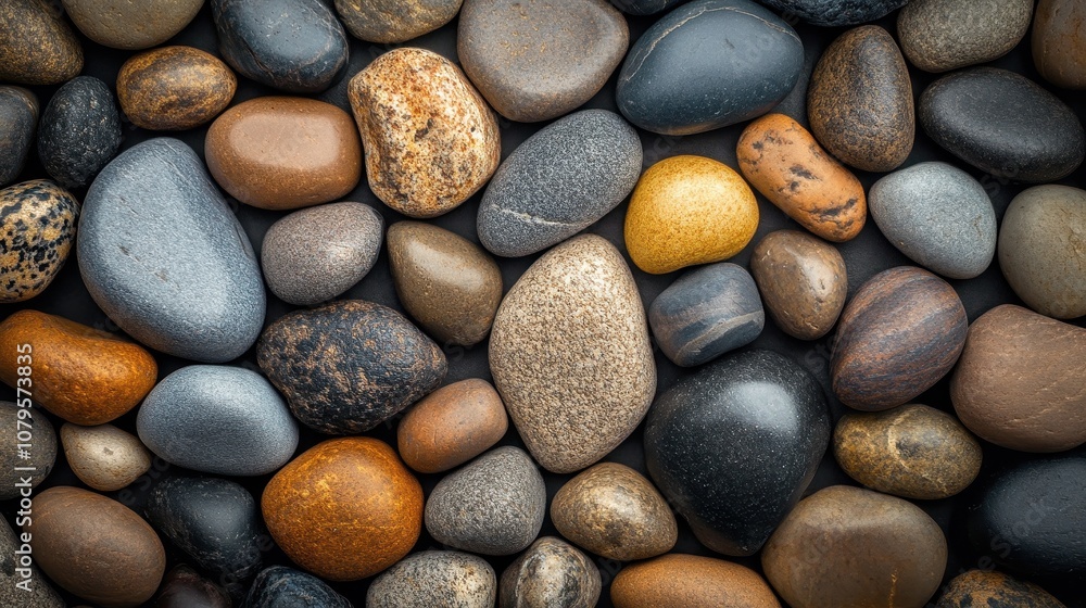 Closeup of Smooth River Rocks, Natural Stone Texture Background, Spa and Meditation, Zen Stone Design Closeup of Smooth River Rocks, Natural Stone Texture Background, Spa and Meditation, Zen Stone Design
