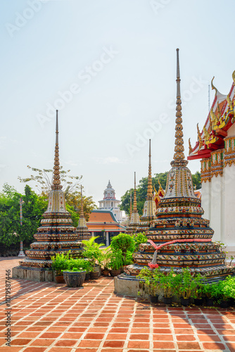 Wat Pho (the Temple of the Reclining Buddha), Bangkok, Thailand