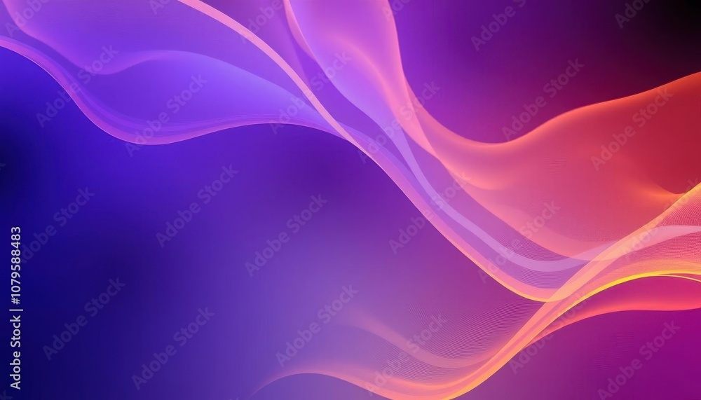 Obraz premium a close up of a colorful background with a blurry wave