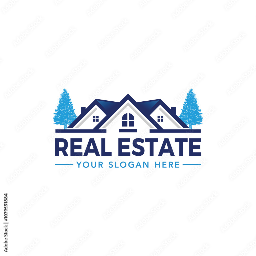 Home real estate logo template vector illustration Home real estate logo template vector illustration