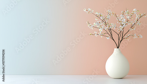 Wallpaper Mural Floral arrangement modern interior still life minimalist setting close-up elegant design Torontodigital.ca