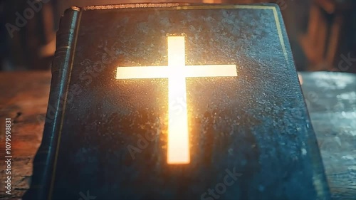 Beautiful Christian Bible generative ai