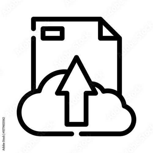 FTP Backup line icon