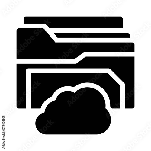 FTP Cloud  glyph icon