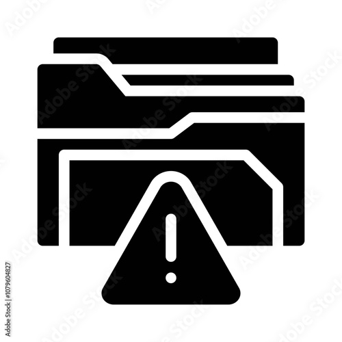 FTP Error glyph icon