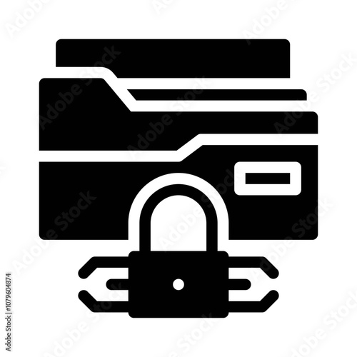 FTP Secure glyph icon