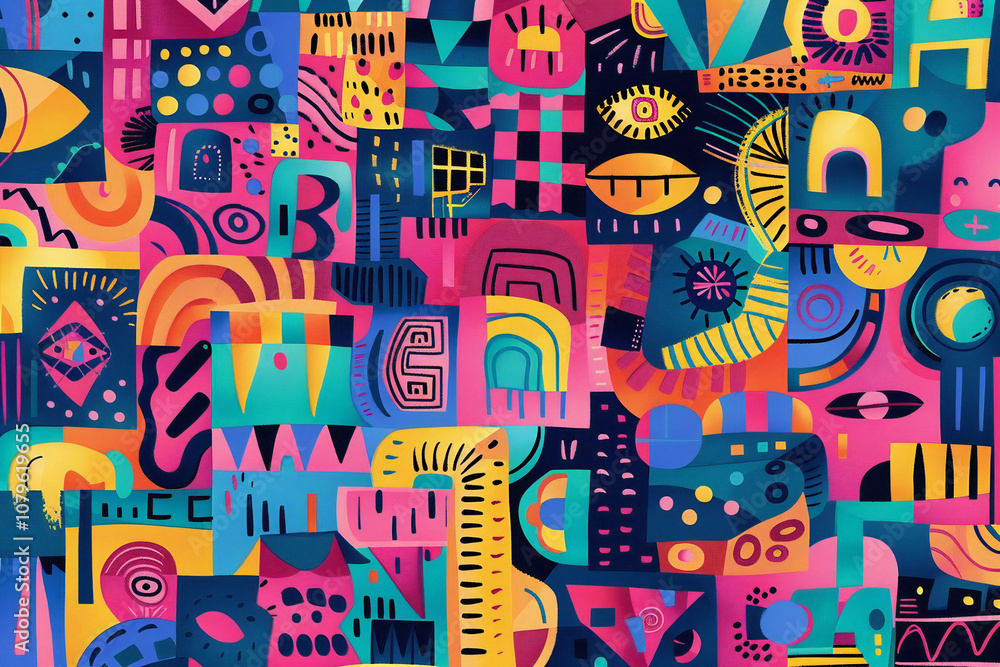 Vibrant Abstract Expression Vibrant Abstract Expression