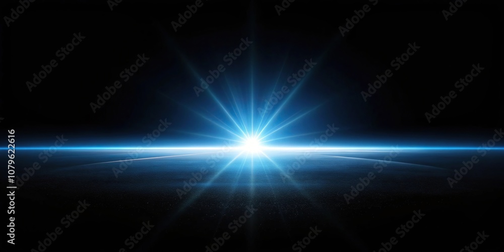 Black background illuminated by glowing light Black background illuminated by glowing light