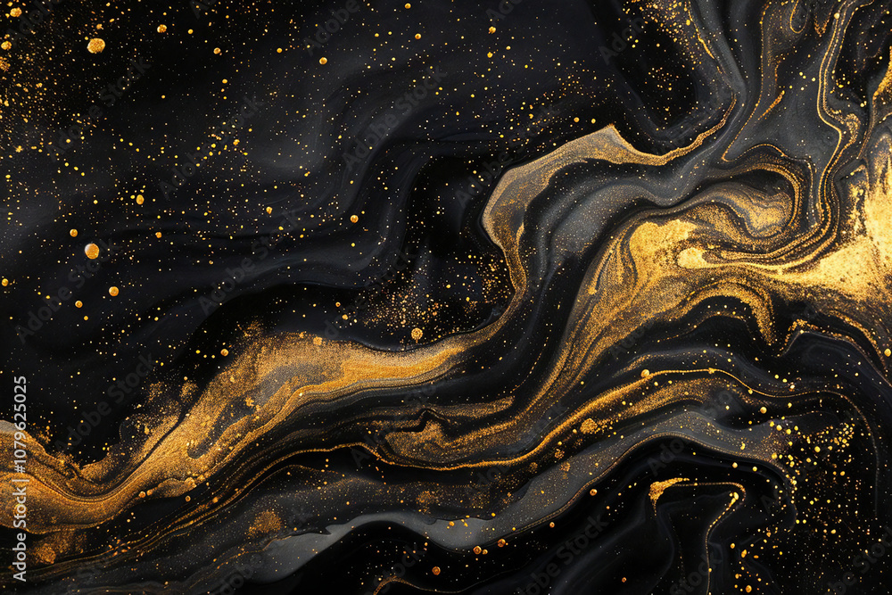 Golden Marble Abstraction Golden Marble Abstraction