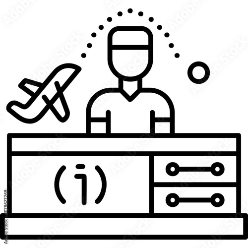 Tourist Information Icon