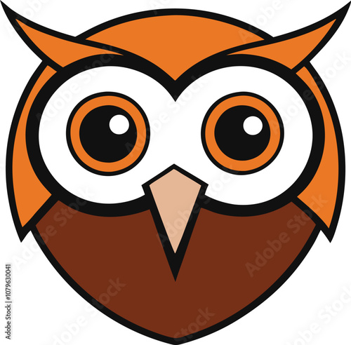 owl vector art illustration photo