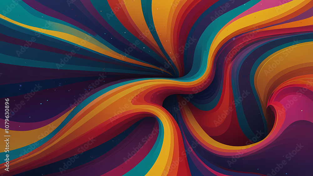 vibrant abstract background with a flowing theme, using bright, bold colors and dynamic, curving shapes vibrant abstract background with a flowing theme, using bright, bold colors and dynamic, curving shapes