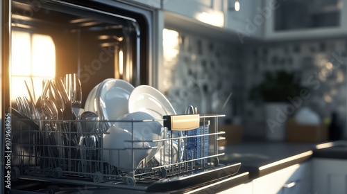 Clean Dishes in a Dishwasher