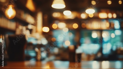 Wallpaper Mural Blurred Bar Interior Torontodigital.ca