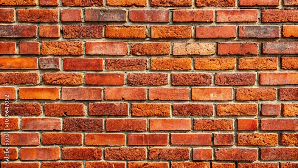 Obraz premium brick wall background with red bricks